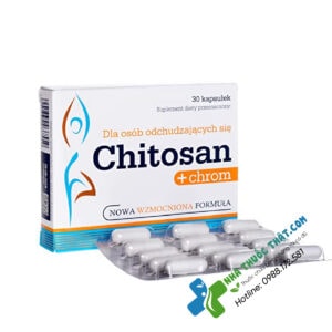 Chitosan Chrom Hộp 30 Viên - Hỗ Trợ Giảm Cân Giảm Mỡ Máu