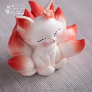 An Hoa - Hồ ly gốm sứ mỉm cười an yên tự tại