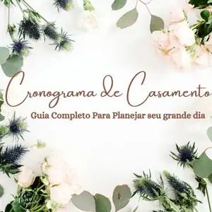 cronograma de casamento