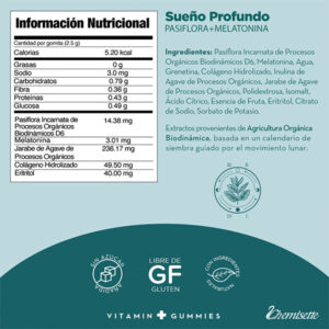 SUEÑO PROFUNDO - VITAMIN GUMMIES 80g - Image 4