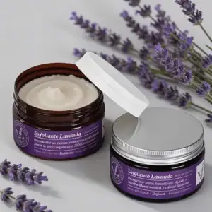 EXFOLIANTE LAVANDA CON MICROESFERAS 100g - Image 4