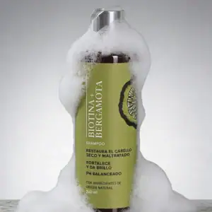 SHAMPOO DE BIOTINA + BERGAMOTA 240ml - Image 4