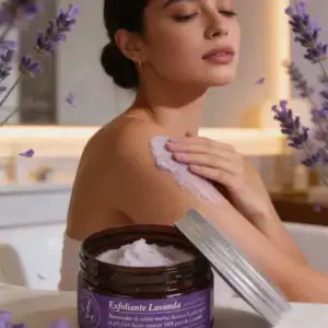 EXFOLIANTE LAVANDA CON MICROESFERAS 100g - Image 5