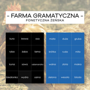 Farma gramatyczna fonetyczna żeńska