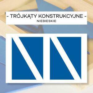 Niebieskie trójkąty konstrukcyjne