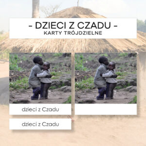 Dzieci Świata - Czad - karty trójdzielne 12 szt.
