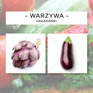 Warzywa - puzzle poziom 2