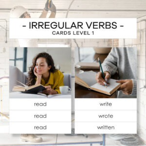 Irregular verbs - level 1