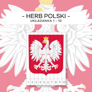 Herb Polski 1-10 - układanka
