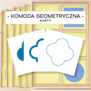 Komoda geometryczna - karty 99 szt.