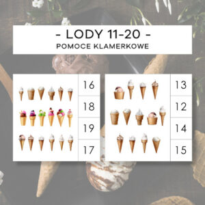 Lody 11-20 - pomoce klamerkowe