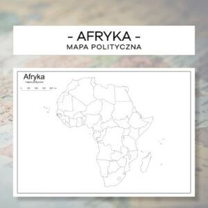 Afryka - mapa polityczna