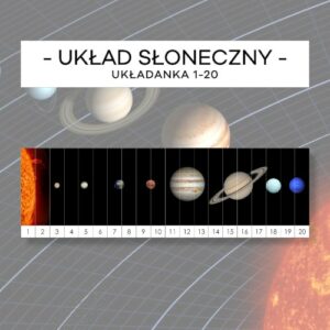 Układ Słoneczny 1-20 - układanka