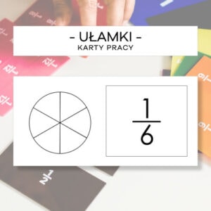 Ułamki - karty pracy