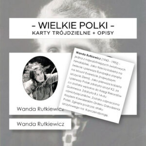 Wielkie Polki - karty trójdzielne 23 szt. + opisy