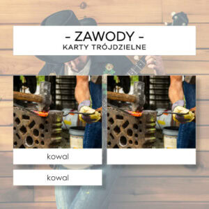 Zawody - karty trójdzielne 50 szt.