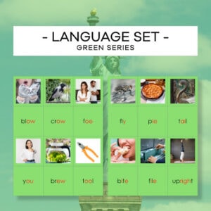 Green Language Series Set 2 - Zielony Materiał po angielsku