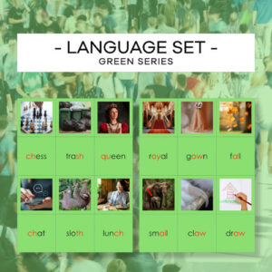 Green Language Series Set 3 - Zielony Materiał po angielsku