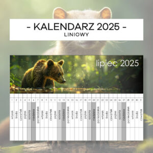 Kalendarz liniowy 2025