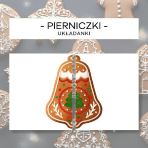 Pierniczki - puzzle 12 szt.