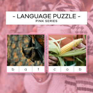 Puzzle - Pink Language Series