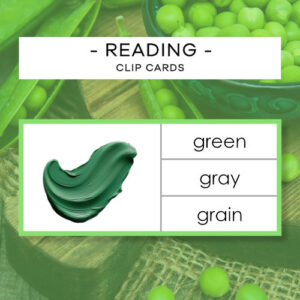 Reading - Green Language Series 1 - clip cards