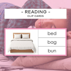 Reading - Pink Language Series 2 - clip cards