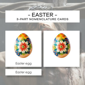 Easter - karty trójdzielne 24 szt.