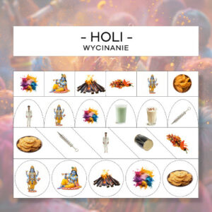 Holi - wycinanie