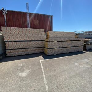 Panel sándwich frigorífico Teknopanel de 80 mm en piezas de 6 x 1 m y 4,90 x 1 m