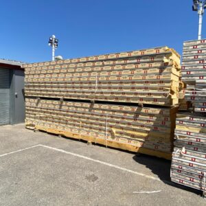 Lote de panel sándwich frigorífico de 150 mm Teknopanel en piezas de 6 x 1 metro.