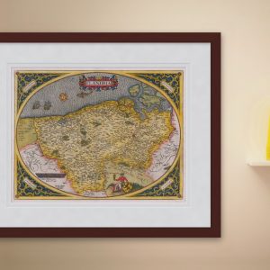 Antwerpen Ortelius ingelijst