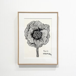 中村雅奈 ドローイング「ポピー」