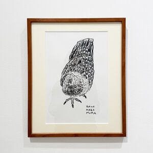 中村雅奈 ドローイング「ハト４」