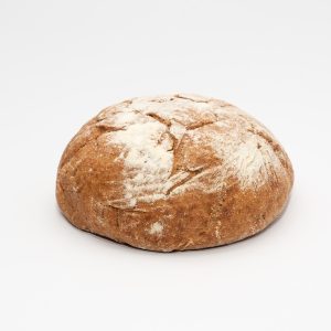 Hogaza de pan de trigo sarraceno sin gluten artesanal