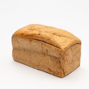 Pan de molde sin gluten de trigo sarraceno en rebanadas