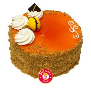 Torta Bizcocho Durazno Crema Sin Azúcar