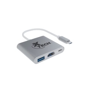 CONVERTIDOR XTECH DE USB TIPO C A HDMI/USB3.0/TIPOC XTC-565