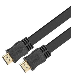 Cable HDMI de alta calidad para conexión de dispositivos electrónicos, compatible con televisores, monitores y computadoras, ideal para una transmisión de imagen y sonido nítida.