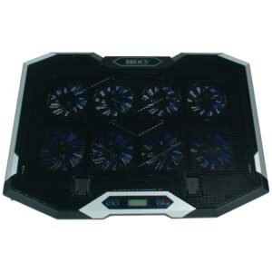 Sistema de enfriamiento para servidores con múltiples ventiladores y controles electrónicos.