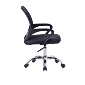 Silla de oficina ergonómica con respaldo ajustable y ruedas para espacios de trabajo modernos. Diseño cómodo y duradero ideal para oficinas y home office.