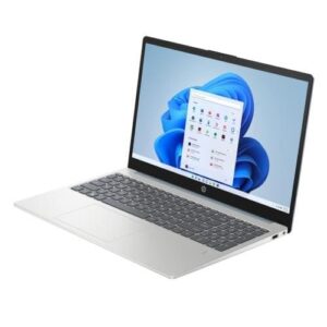 Portátil HP con sistema operativo Windows 11, pantalla de alta definición, teclado ergonómico y diseño compacto. Perfecto para uso personal y profesional, disponible en PC Market.