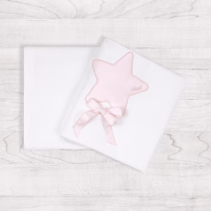 Copertina ricamata per culla Dream