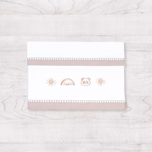 Set lenzuolino letto 3 pezzi Arcobaleno