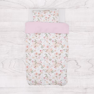 Copripiumino letto con federa <strong>Fiori</strong>