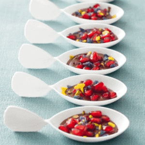 Mini cuillières pour présentation de desserts et entrées