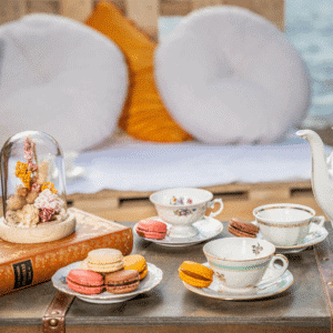 Service à thé et café vintage pour les événements bohèmes