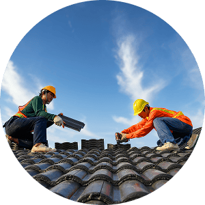 asian-male-roof-installer-asian-construction-workers-roof-work-using-drill-bit-fix-ceramic-cement-roofing-screws-construction-site