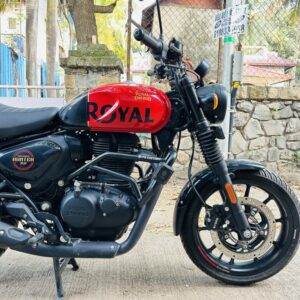 Royal Enfield Hunter 350 Crash guard with Slider