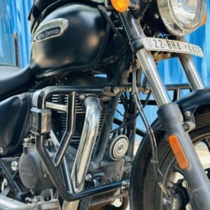 Royal Enfield Meteor 350 & Classic 350 / Reborn Crash Guard with Slider (bs6)
